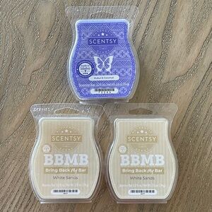 Scentsy White Sands and Kukui & Coconut Bars